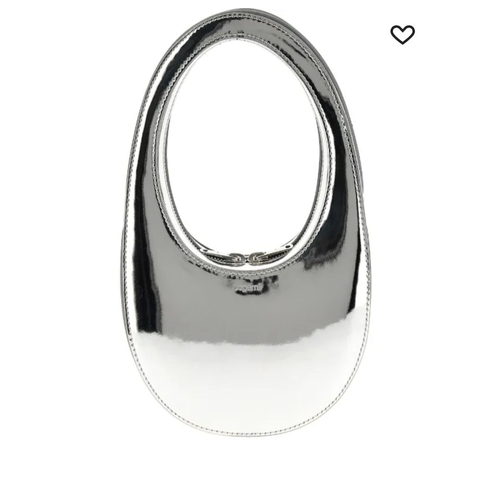 Coperni mini silver swipe bag trending
